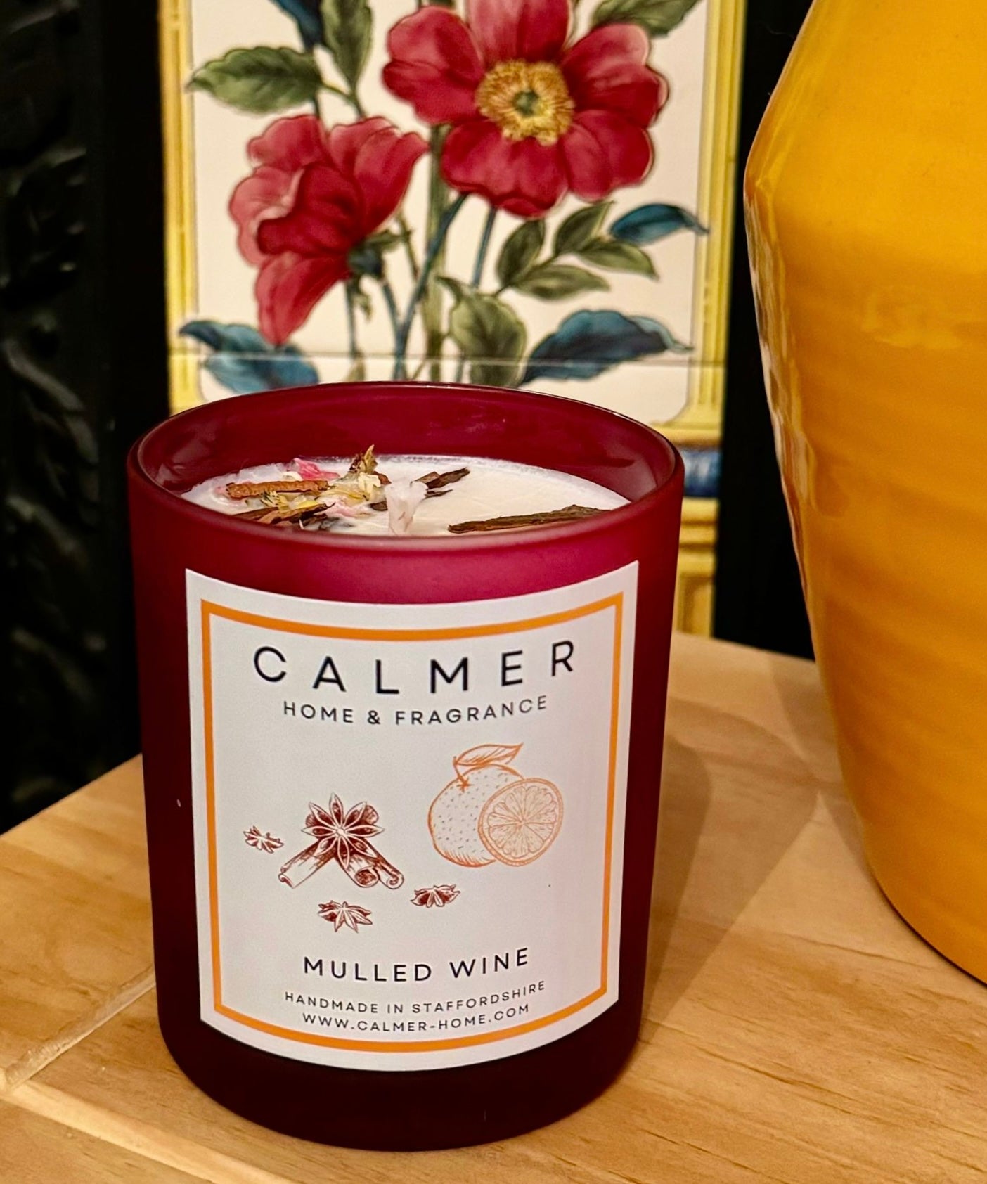 Mulled wine candle 
Mulled wine
Candle
Hone fragrance 
Calmer home fragrance 