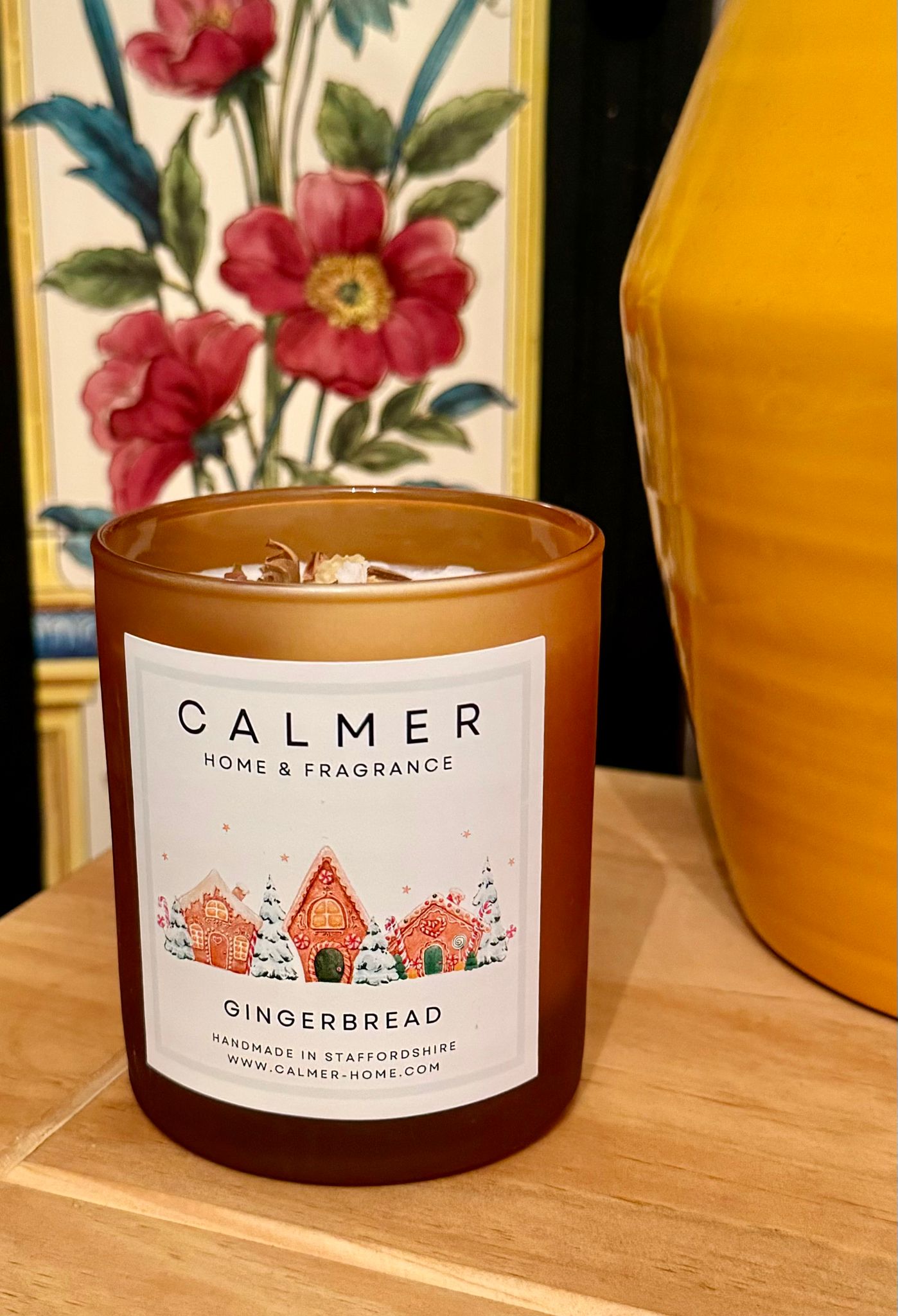 Gingerbread candle
Gingerbread 
Candle
Home fragrance 
Calmer home fragrance 