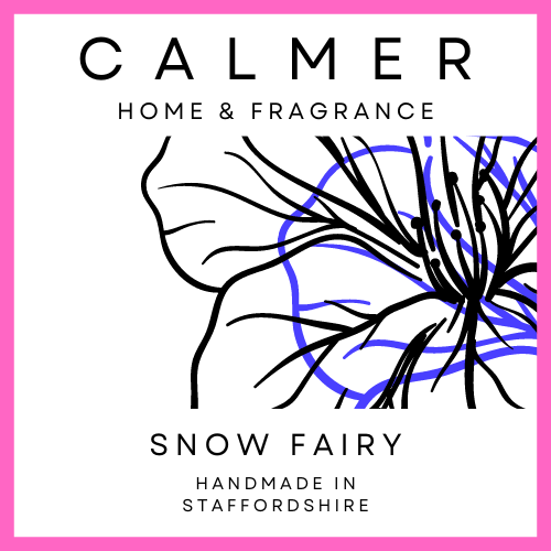 Snow fairy Candle, snow drops, candles, calmer home fragrance 